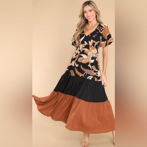 Entro Confidence To Spare Black Maxi Dress